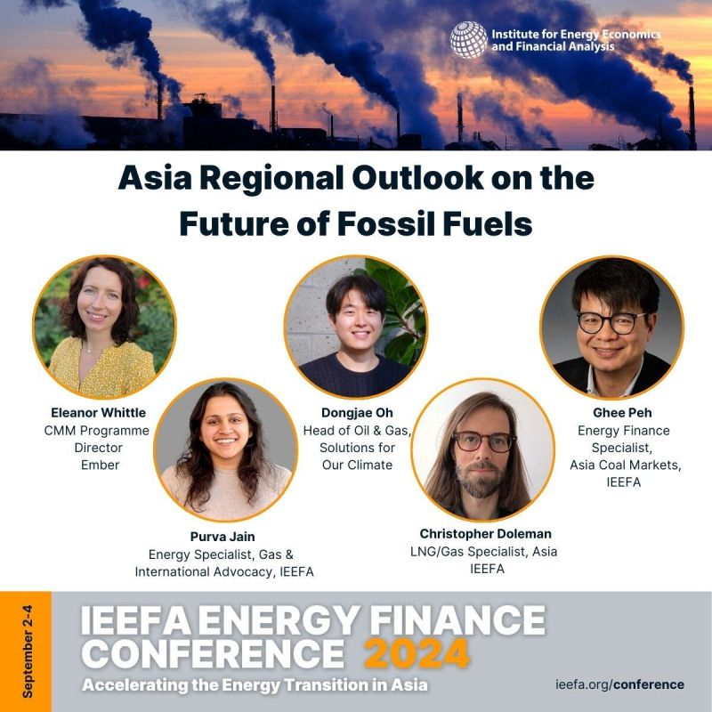 Ember (@ember_energy) on Twitter photo NEXT WEEK | As Asia's #energytransition progresses rapidly, it's crucial we don't hinder it by overlooking coal mine #methane
Join <a href="/IEEFA_AsiaPac/">IEEFA Asia Pacific</a>'s #EnergyFinance2024 to know what #CMM's implications are for #Asia with Ember's <a href="/WhittleAEleanor/">Eleanor Whittle</a> 🗣️
🔗: ieefa.org/events/ieefa-e… NEXT WEEK | As Asia's #energytransition progresses rapidly, it's crucial we don't hinder it by overlooking coal mine #methane
Join <a href="/IEEFA_AsiaPac/">IEEFA Asia Pacific</a>'s #EnergyFinance2024 to know what #CMM's implications are for #Asia with Ember's <a href="/WhittleAEleanor/">Eleanor Whittle</a> 🗣️
🔗: ieefa.org/events/ieefa-e…
