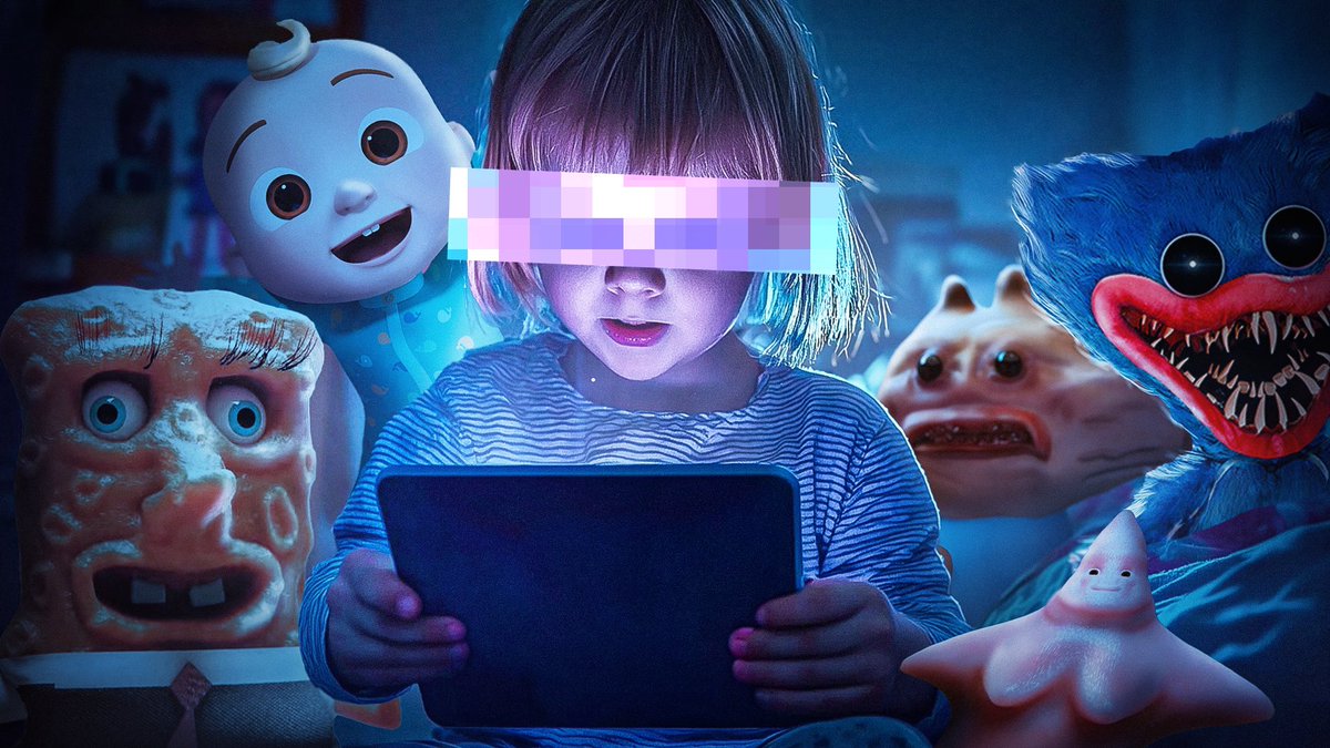 peur2_0's tweet photo. Demain 18h heure de Paris je vous propose de vous immergez dans les profondeurs de YouTube kids.
Lundi 16/08. 
Soyez là 😌 https://t.co/5qqW1FoH0h