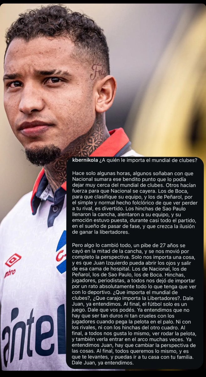 Lean esta carta hermano. Me destruye