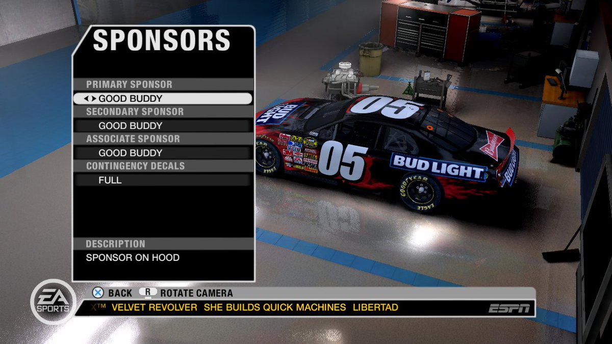 2002GrandPrix's tweet photo. The coolest thing about PS3-era EA NASCAR games is that since they used the same file format as NCAA, the NCAA AST Loader works for them. This means the sponsor textures can be extracted and replaced by whatever you want with paint(dot)net https://t.co/ttGw2u4TD6