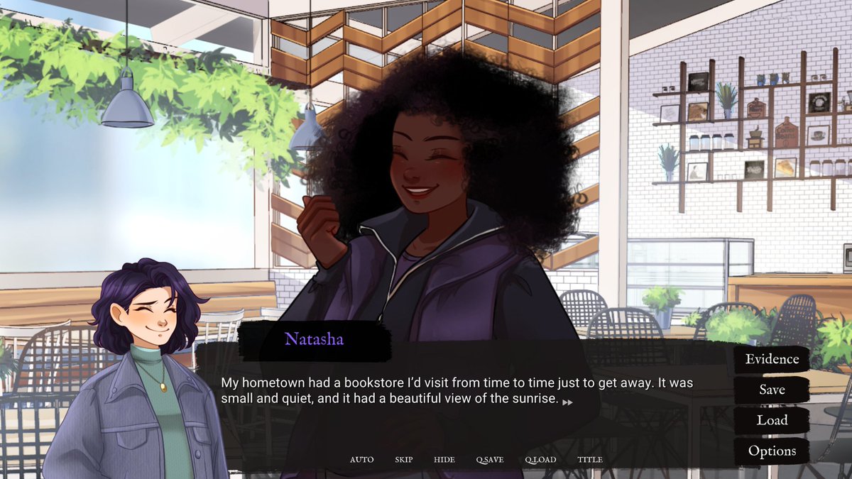 SnowhavenStudio's tweet image. 4 screenshots from our LGBTQ+ dating sim 🌈

Did we mention you might accidentally date the killer?💀💔 #dropsofdeath