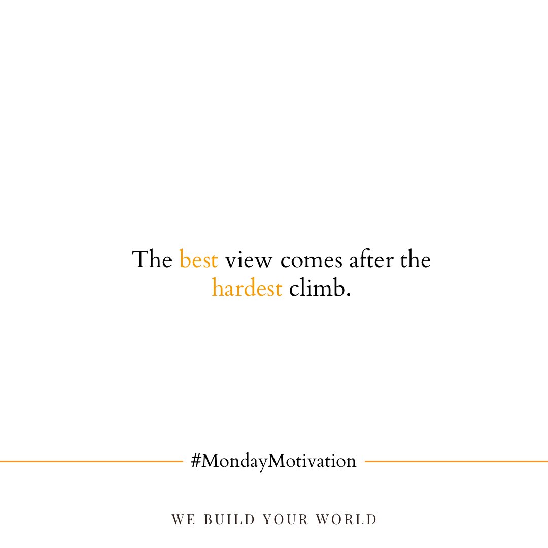 The greatest rewards often follow the most challenging obstacles. Perseverance and effort are necessary for achieving significant accomplishments.

#MondayMotivation #BLK #BLKashyap #WeBuildYourWorld