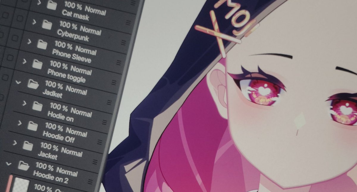 Commission in Progress

#Commission #art #Vtubet #Character #live2D #ClipStudioPaint #IdArtist