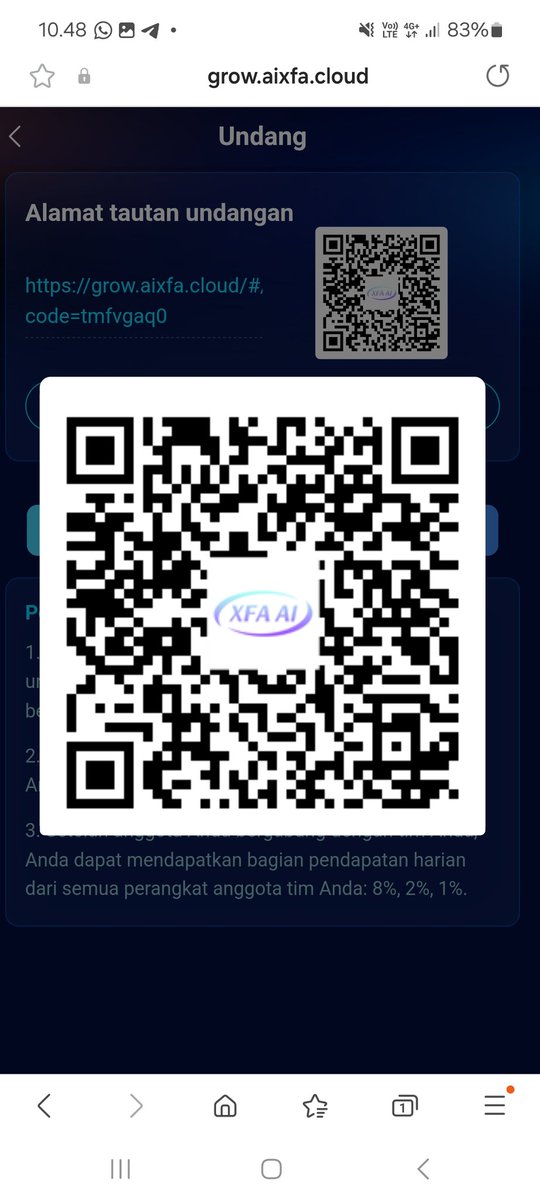 nawsa_mwa's tweet photo. Ada yang mau join dapat uang tambahan? Lumayan harian aku selalu penarikan segini. Yang mau join bisa dm aku yaa 💜💜 https://t.co/uvbDh9QeCN