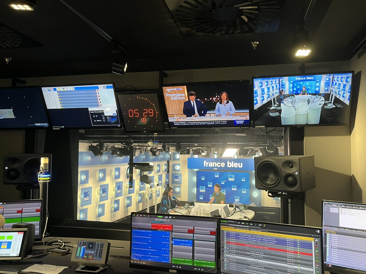 Chaque jour, au petit matin, <a href="/Johann_Guerin/">Johann Guerin</a> et <a href="/O278/">Aude Raso</a> vous réveillent avec sourire et bonne humeur pour vous informer, vous rendre service… “ICI DÈS 5H”, votre nouveau RDV sur @FranceBleu
Bonne rentrée 💙