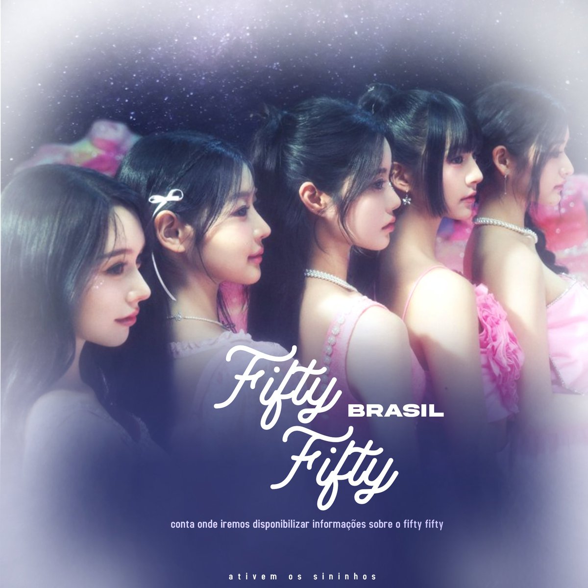 — Sejam bem vindos ao <a href="/we_fiftyfifty/">FIFTY FIFTY Official</a> Brasil, uma fanbase brasileira onde irá te disponibilizar informações sobre o girl group fifty fifty.

— Ative as notificações.

#FIFTYFIFTY #피프티피프티