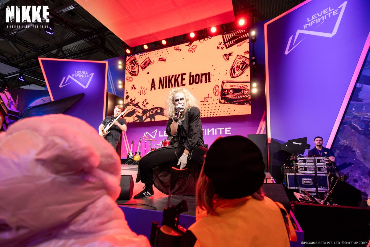 NIKKE_en's tweet photo. 【NIKKE Gamescom 2024】

Commanders, thank you for joining us at Gamescom 2024! 🎉

Which part of our event did you enjoy the most? Was it the stage performances, the cosplayers or other exciting aspects?

We hope you had a whale of a time!

See you at our next NIKKE event! ❤️ 

#NIKKE