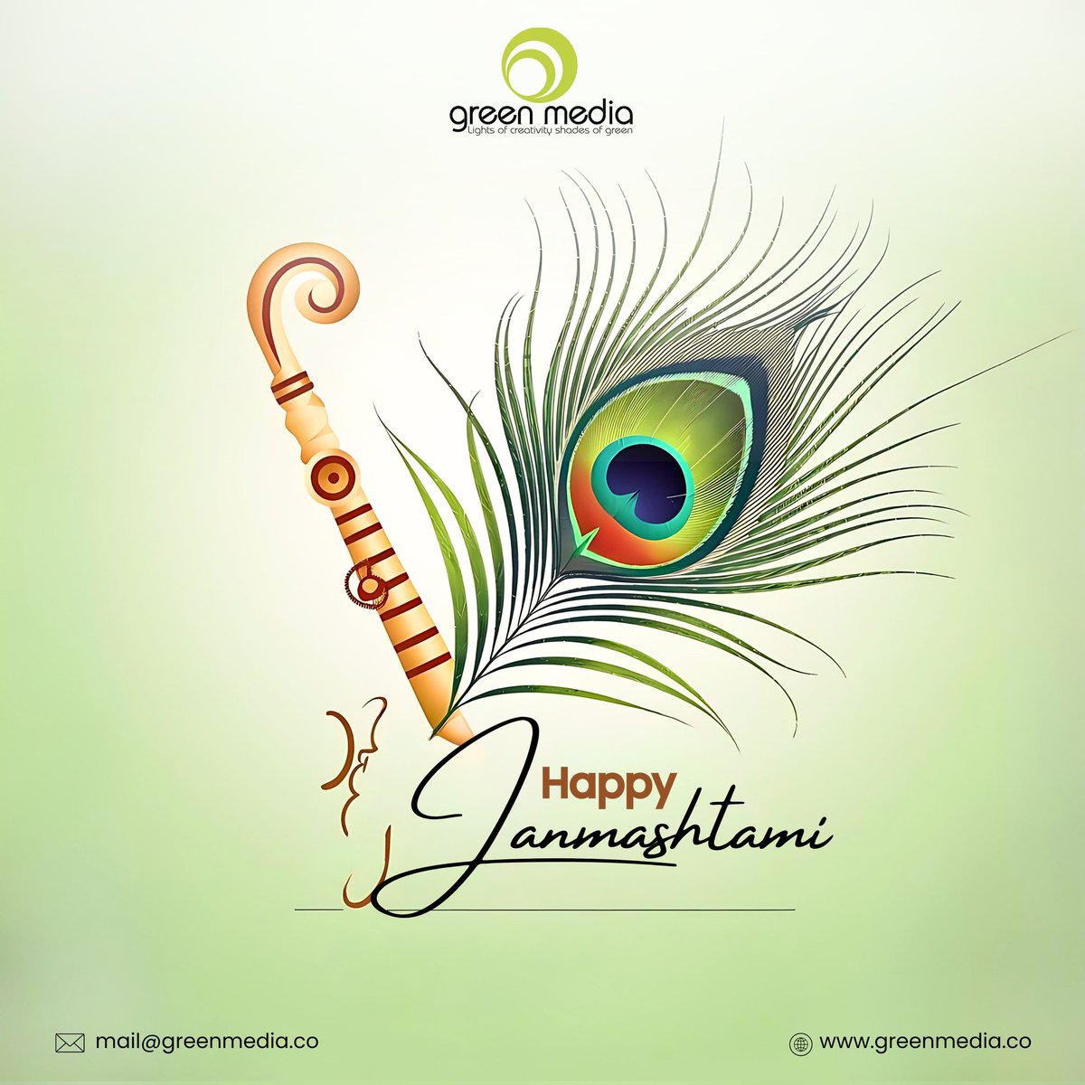 Wishing you a joyful Sri Krishna Jayanthi! May our AV solutions bring harmony &amp; success <a href="/GreenMedia/">Green Media</a> #SriKrishnaJayanthi #EventAV