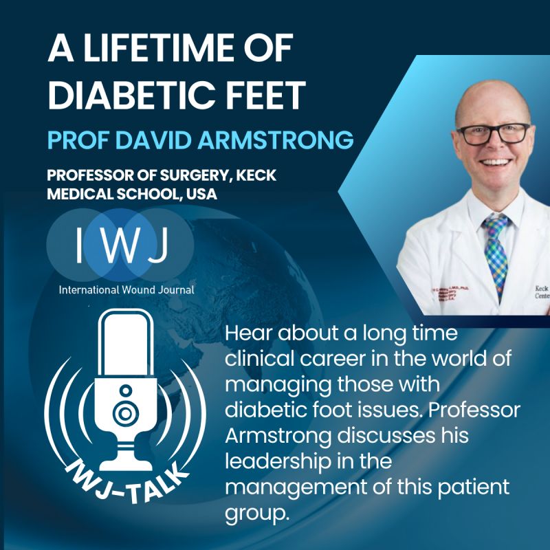 ALPS (American Limb Preservation Society) (@alpslimb) on Twitter photo Tune into the latest IWJ-Talk episode! <a href="/DGArmstrong/">David G. Armstrong follow @dgarmstrong.bsky.social</a> shares insights on managing diabetic foot issues and the importance of teamwork in limb preservation. Don't miss this discussion with one of the leading voices in the field! Listen now: limbpreservationsociety.org/professional-r…
<a href="/IntWoundJournal/">International Wound Journal</a> Tune into the latest IWJ-Talk episode! <a href="/DGArmstrong/">David G. Armstrong follow @dgarmstrong.bsky.social</a> shares insights on managing diabetic foot issues and the importance of teamwork in limb preservation. Don't miss this discussion with one of the leading voices in the field! Listen now: limbpreservationsociety.org/professional-r…
<a href="/IntWoundJournal/">International Wound Journal</a>