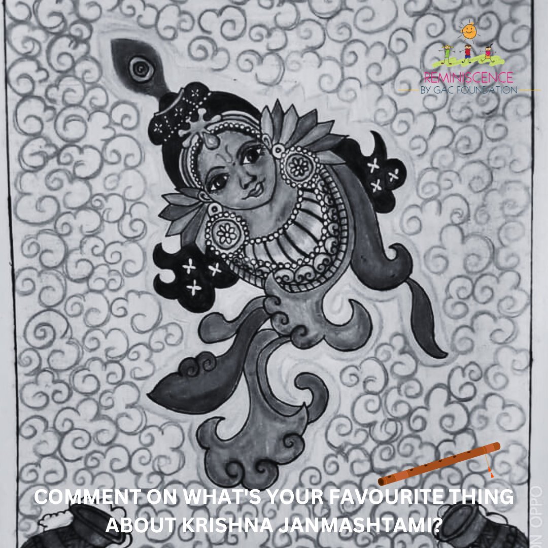 gacreminiscence's tweet photo. Happy Krishna Janmashtmi to all. Something's very interesting cookin' festive vibes for tomo along with our @thegacfoundation tiny tots!!
Comment down your favourite thing about Krishna. 💙💛
The ingenious creativity of young artists!
#janmashtamispecial #krishna #artsforacause https://t.co/TYvdzRf5y1