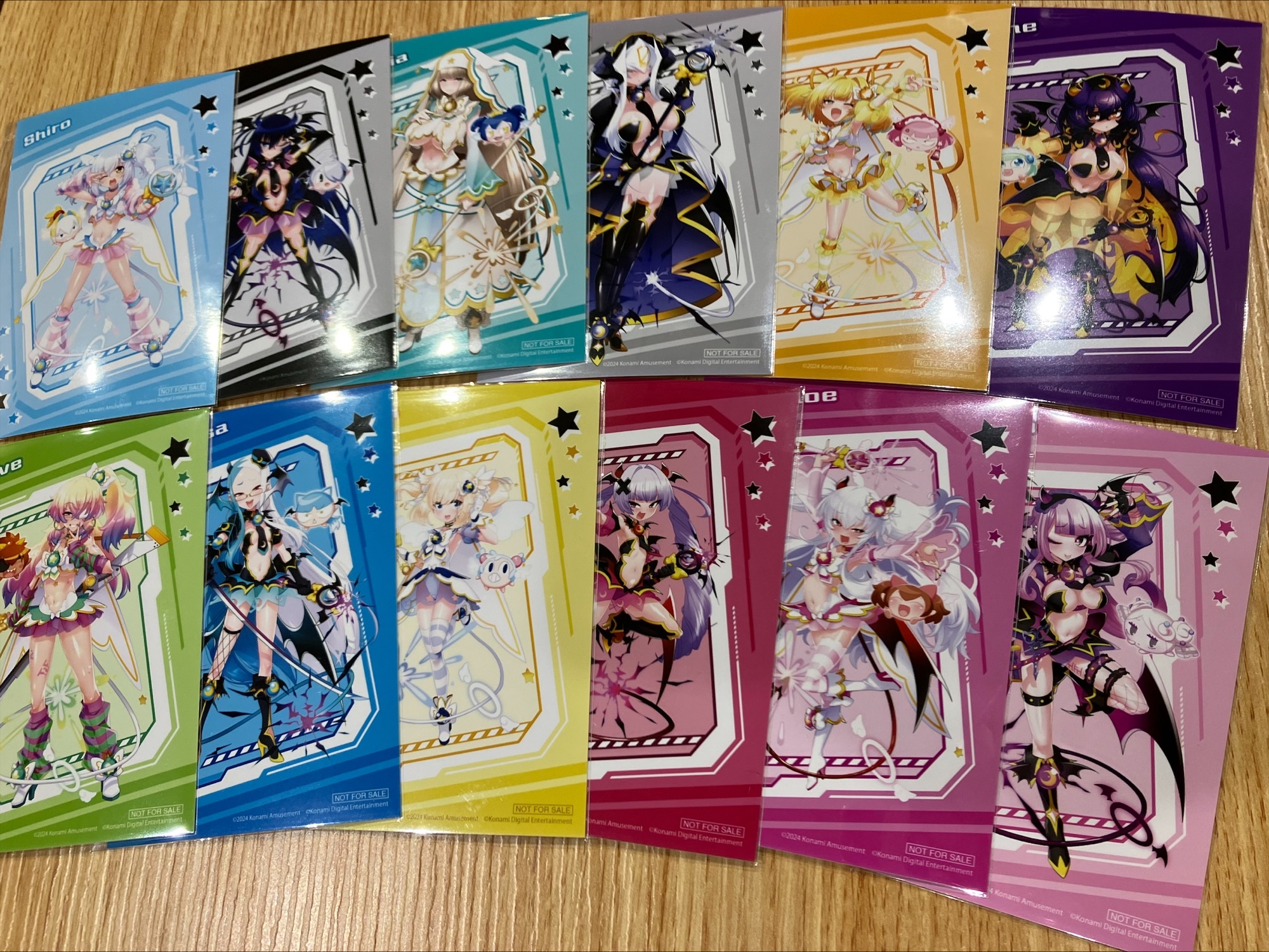ボンバーガール 渋谷 TSUTAYA クリアファイル　 12種コンプセット ボンバーガール 渋谷 TSUTAYA クリアファイル 12種コンプセット
