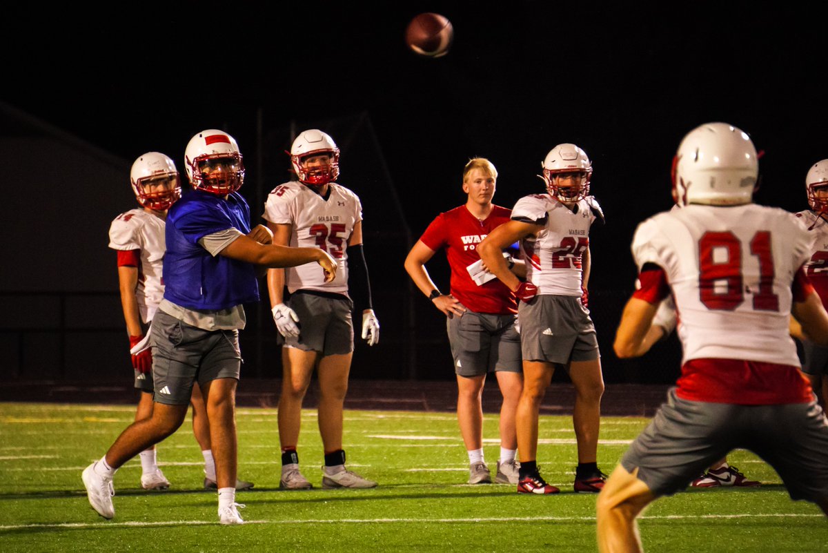 Change of scenery...

Thank you to Crawfordsville High School for helping us beat the heat under the lights!

#WAF