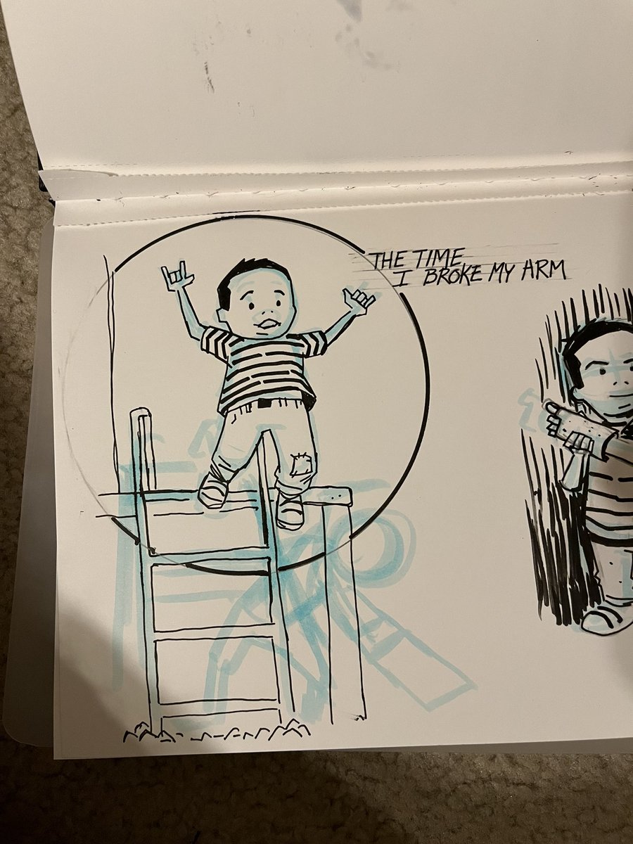 One day I'll make this kids comic about my obsession with wrestling 
