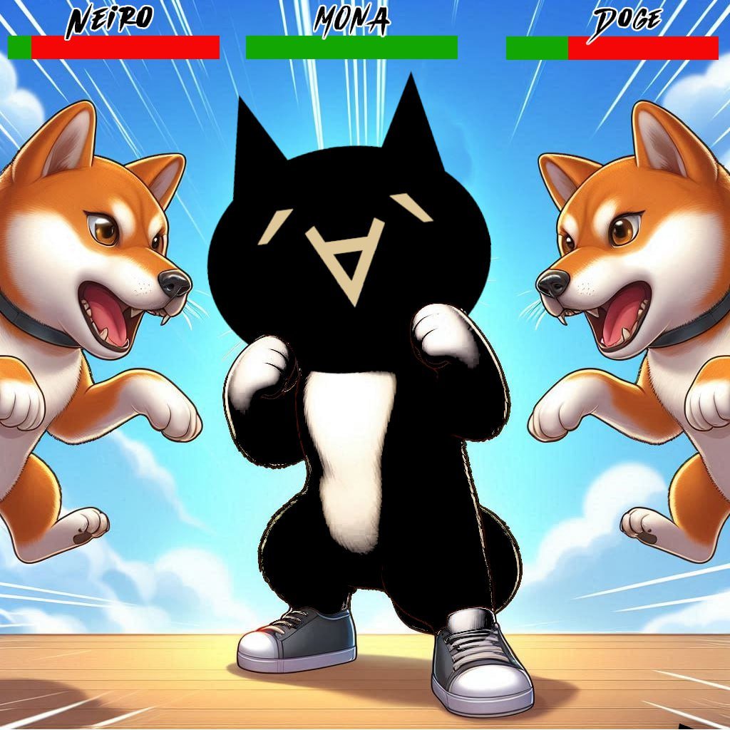 MonaEthereum's tweet photo. The $MONA cat is a black cat you do not want to fade. https://t.co/03SgfmNvLb