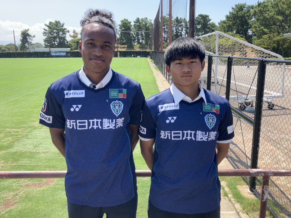 アビスパ福岡U-18前田一翔 選手、サニブラウン アブデル ハナン選手