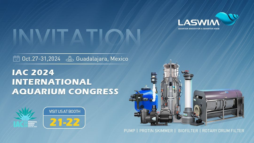 EchoLaswim's tweet image. LASWIM at the International Aquarium Congress!

Join us in Guadalajara, Mexico, from October 27-31 at Booth 21-22. Discover our latest aquatic innovations! 🌊

#AquariumCongress #LASWIM #Innovation #Guadalajara