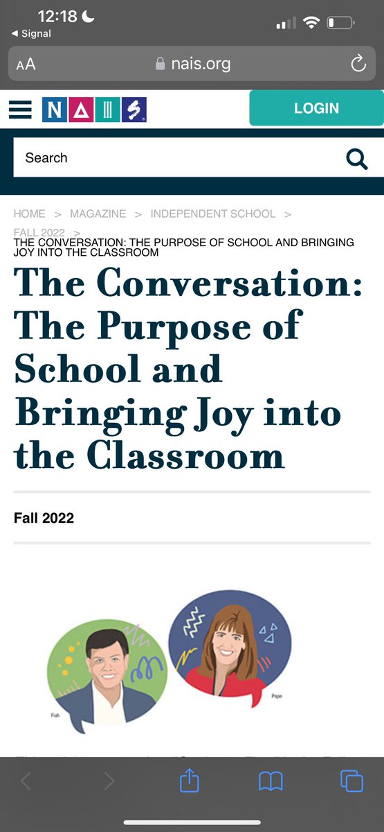 owl_elc's tweet photo. 🚨This article appeared as "Getting to Flow" in the Fall 2022 issue of Independent School. See if anything catches your eye...
Recognize those names of the "theorists" and "ideologues" whose wisdom (cough, gag, 🤮) Pope turns to for the "WHY" of education? Freire ring a bell? 

Now don't see how the why, determined the what and the how (praxis), and that it is and has always been INTENTIONAL? 

They pretend it was all about content before. That's hogwash. It was more about content than it is now, but it was always moving towards this moment. They just needed a good "crisis" to shut things down so they could "innovate." 
@ConceptualJames @iamlisalogan @thepalmerworm @JDHaltigan @LoganLancing @Van_Blogodidact @UndercoverMoth9 @suzylebo @luce_lexi @Commoncorediva @lynnsdavenport @HogeAnita @CBradleyThomps1