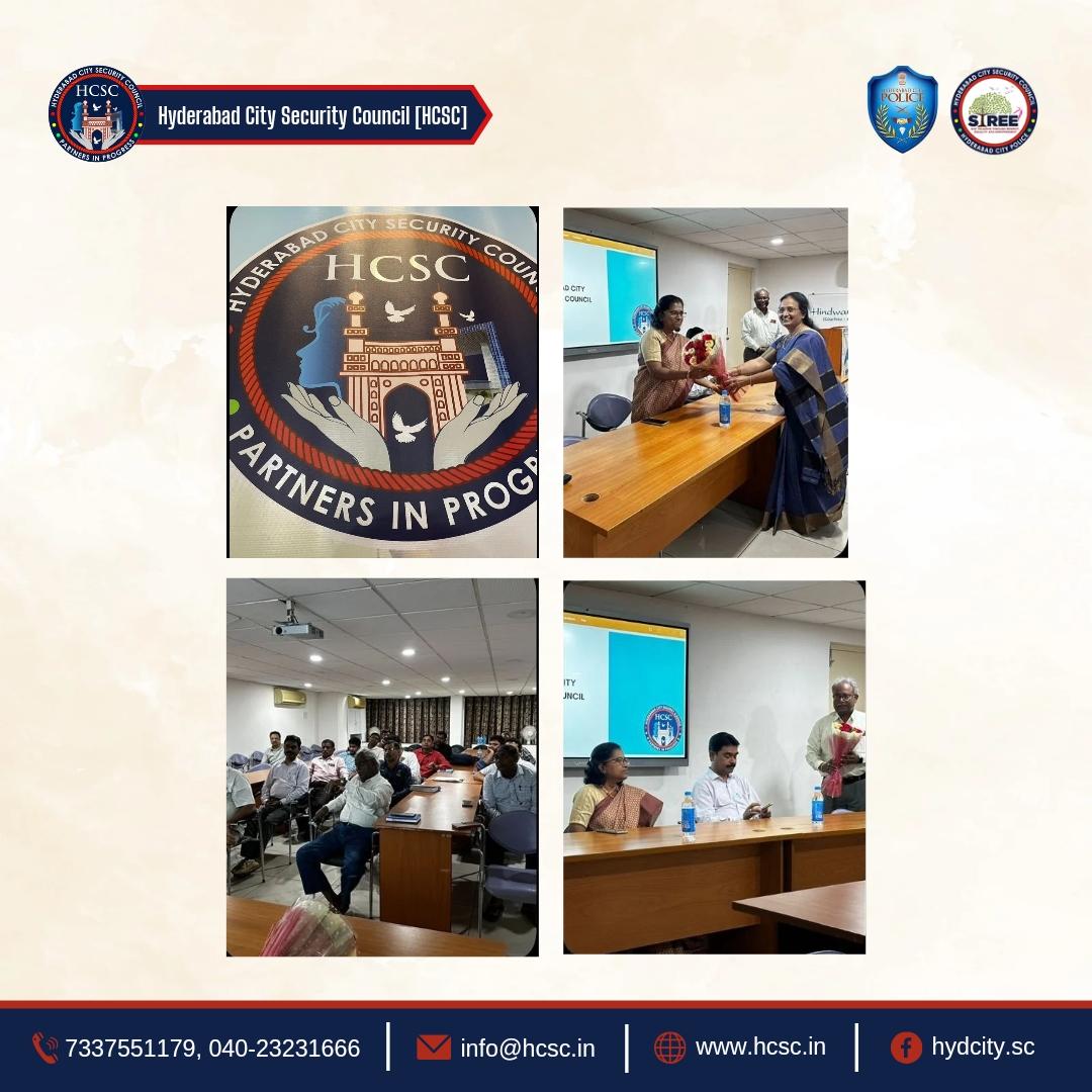 HCSC_Hyd's tweet photo. 📅On 24 August 2024, Mrs. Geeta Goti, Joint Secretary of the Women's Forum, delivered an insightful presentation at the Senior HR Professional and IR Professional Conclave held at the EFSI office in Panjagutta.
#WomenInLeadership #HCSC #EFSI #HRConclave #WomensForum https://t.co/VrCAqQeMgh