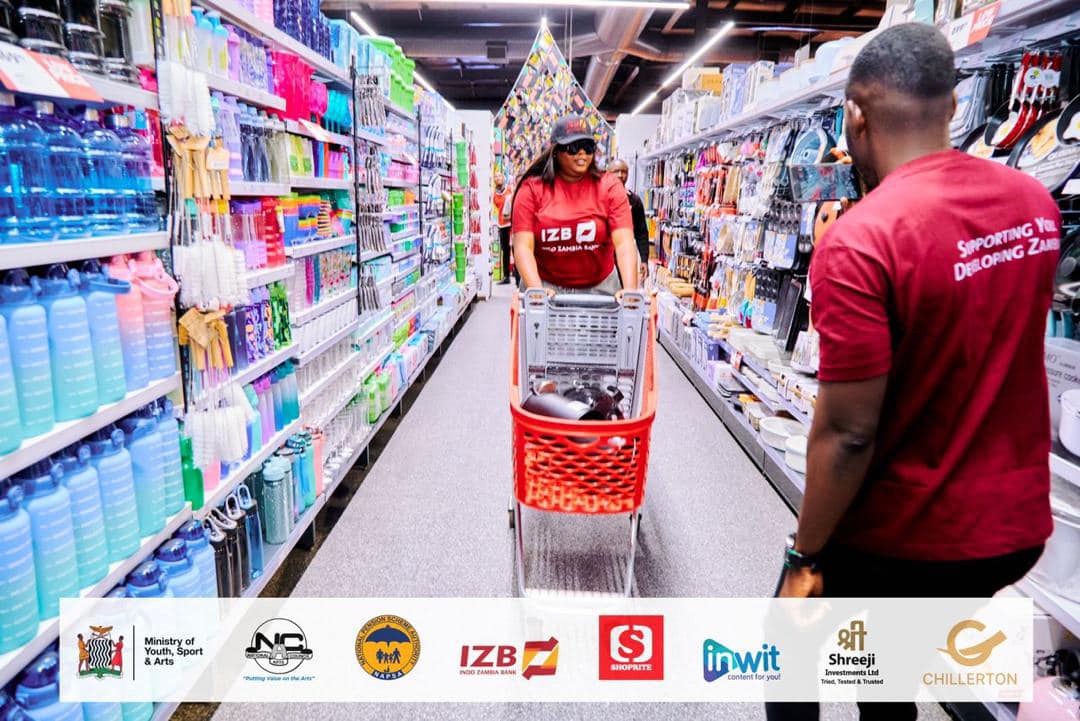 IndoZambiaBank's tweet image. Indo Zambia Bank proudly takes center stage as an official sponsor of the upcoming National Arts Festival!

We teamed up with the dynamic duo, Nez Long and Xaven-kopala-Queen for an epic trolley dash. This was so much fun .😊

#nationalartsfestival2024 #NAF3 #EmbracingCreativity
