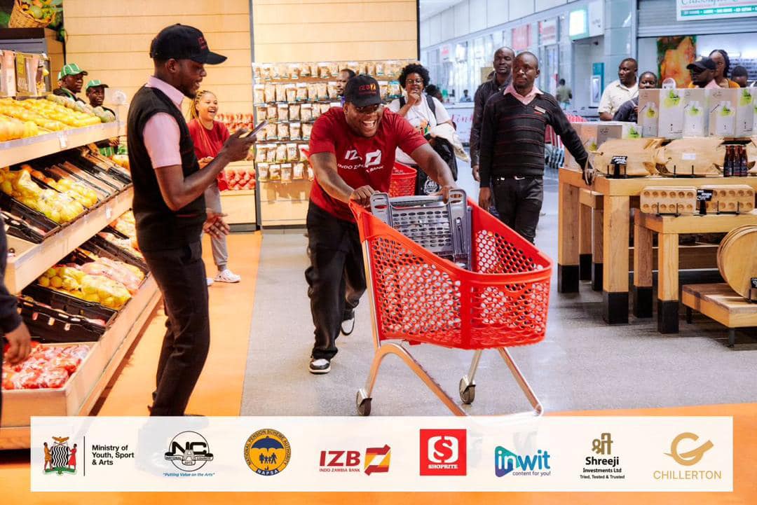 IndoZambiaBank's tweet image. Indo Zambia Bank proudly takes center stage as an official sponsor of the upcoming National Arts Festival!

We teamed up with the dynamic duo, Nez Long and Xaven-kopala-Queen for an epic trolley dash. This was so much fun .😊

#nationalartsfestival2024 #NAF3 #EmbracingCreativity