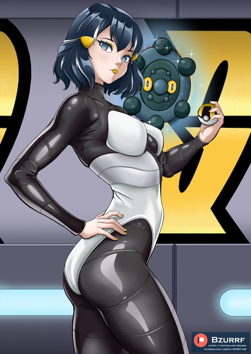 bzurrf's tweet image. Commisson done for @Zer0theP of Dawn being &quot;convinced&quot; to join team Galactic! Plus a skirtless alt outfit.  #Pokemon #pokeart