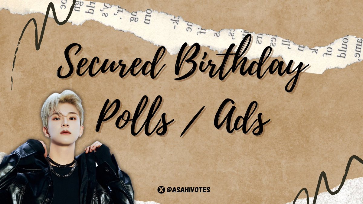 ASAHI SECURED BIRTHDAY POLL/ADS (2024) 🏆🎊

Thankyou so much everyone for voting and joining us this year! lets unlock more bday polls and ads for Asahi next year! 💪

See the thread

#ASAHI #아사히 #アサヒ
<a href="/treasuremembers/">TREASURE</a>