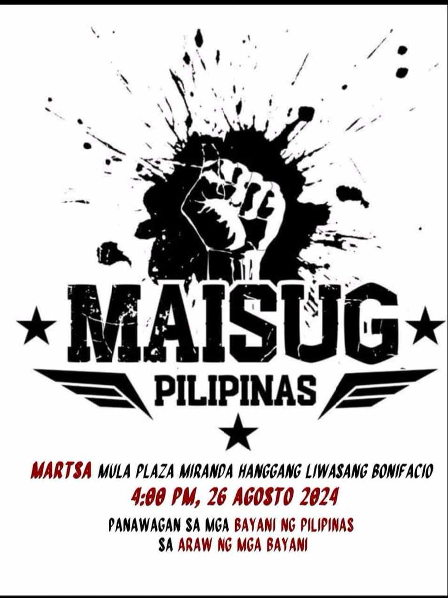 AnnaMalindogUy's tweet photo. This is A Call to the Heroes of the Philippines On National Heroes Day"👊✊
#FightPH https://t.co/z25C9Hd78q