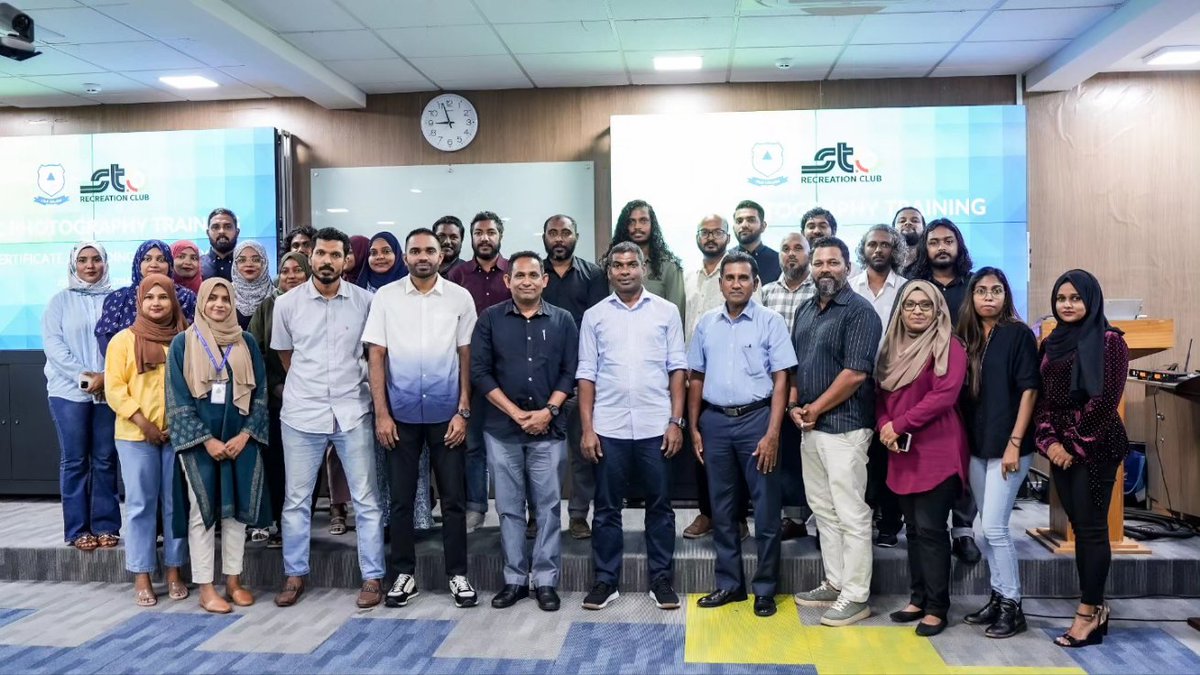 storcmv's tweet photo. Closing Ceremony of Basic Photography Course!📸
Huge thanks to @VillaCollegeMv for the expert guidance and support throughout. 

#storc2024 #ekuekee #Photography https://t.co/b6zCaUHywF