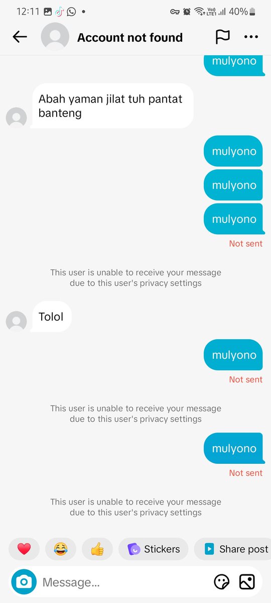 Lawan Buzzer di tiktok mah jgn pake argumen guys. Giniin aja.