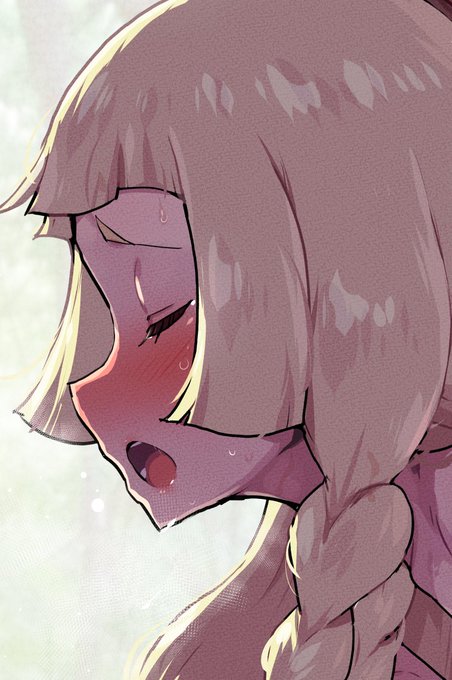 リーリエちゃん絵完成。渋R18やニジエ、Fantia無料プランにアップしました。さきほど、最初の案として考えていた背景違いのバージョンも追加しました。 