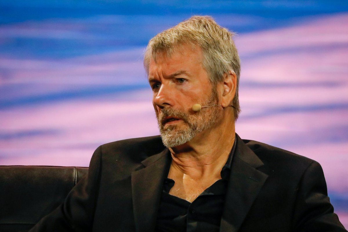 bitcoinlfgo's tweet image. BIG BREAKING 🚨

MICHAEL SAYLOR THINKS #BITCOIN WILL HIT $350,000 IN 2024. 👀