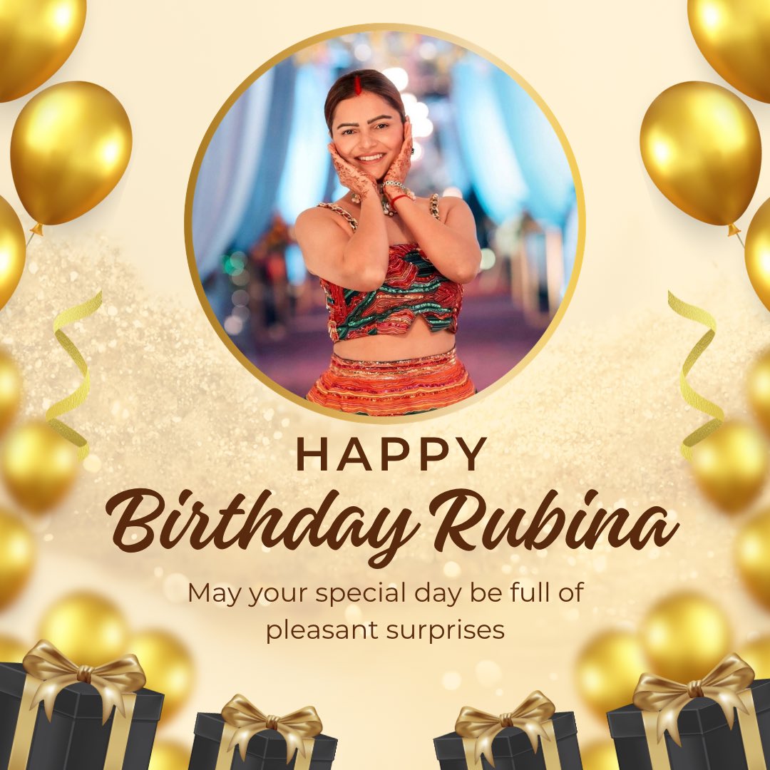 Rubina_OFC_'s tweet photo. TAGLINE ANNOUNCEMENT 

HAPPY BIRTHDAY RUBINA #RubinaDilaik https://t.co/2SdcnKxFG8