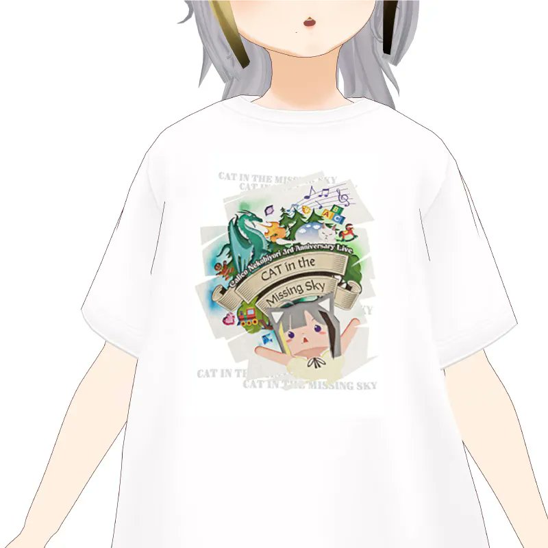 GeekJack_VR's tweet image. GJ is dropping the 3rd Anniversary &amp;amp; Birthday merch from #猫日和きゃりこ @calico_biyori!🐱🧁

The Anniversary T-shirt is purrfection, and the CONCERT?🎤🌲
An absolute meow-sterpiece as always!😻

T-shirt waiting for youuu👕🩷
 shop.geekjack.net/collections/ne… 

#きゃりこらいぶ #きゃりこ歌