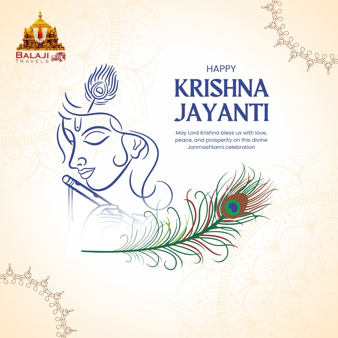 BangaloreT51456's tweet image. Celebrate Krishna Jayanthi with Joy! 🌟 
 
Join us in marking the divine occasion with special travel packages and memorable experiences. Let’s make this Krishna Jayanthi a joyous journey together! 🕉️🚗

#KrishnaJayanthiSpecial #DivineTravel #SriBalajiTravels #CelebrateWithUs