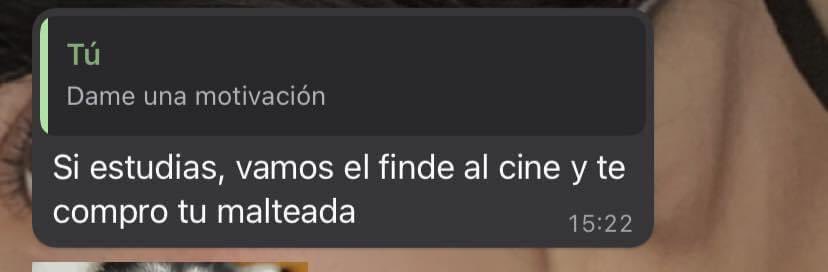 Amo cuando tienen el complejo de consentidor.