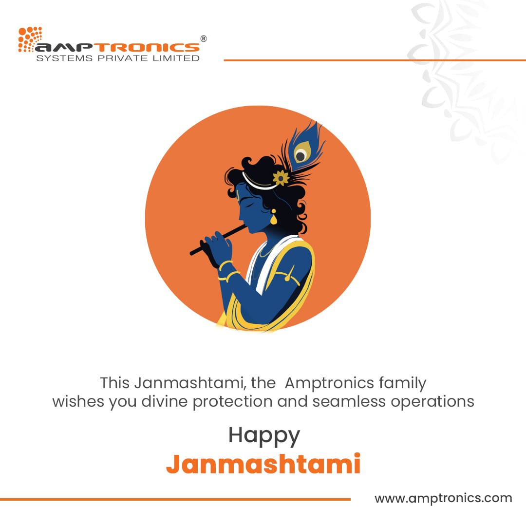 Amptronics's tweet photo. May the blessings of Lord Krishna bring joy, peace, and prosperity to your life. Wishing you all a joyous and blessed Janmashtami! 🌸

#HappyJanmashtami #amptronics #amptronicssystem #KrishnaJanmashtami #KrishnaBhakti #DivineCelebration #Janmashtami2024 #LordKrishna #FestiveVibes https://t.co/Qf6YQhnDIj