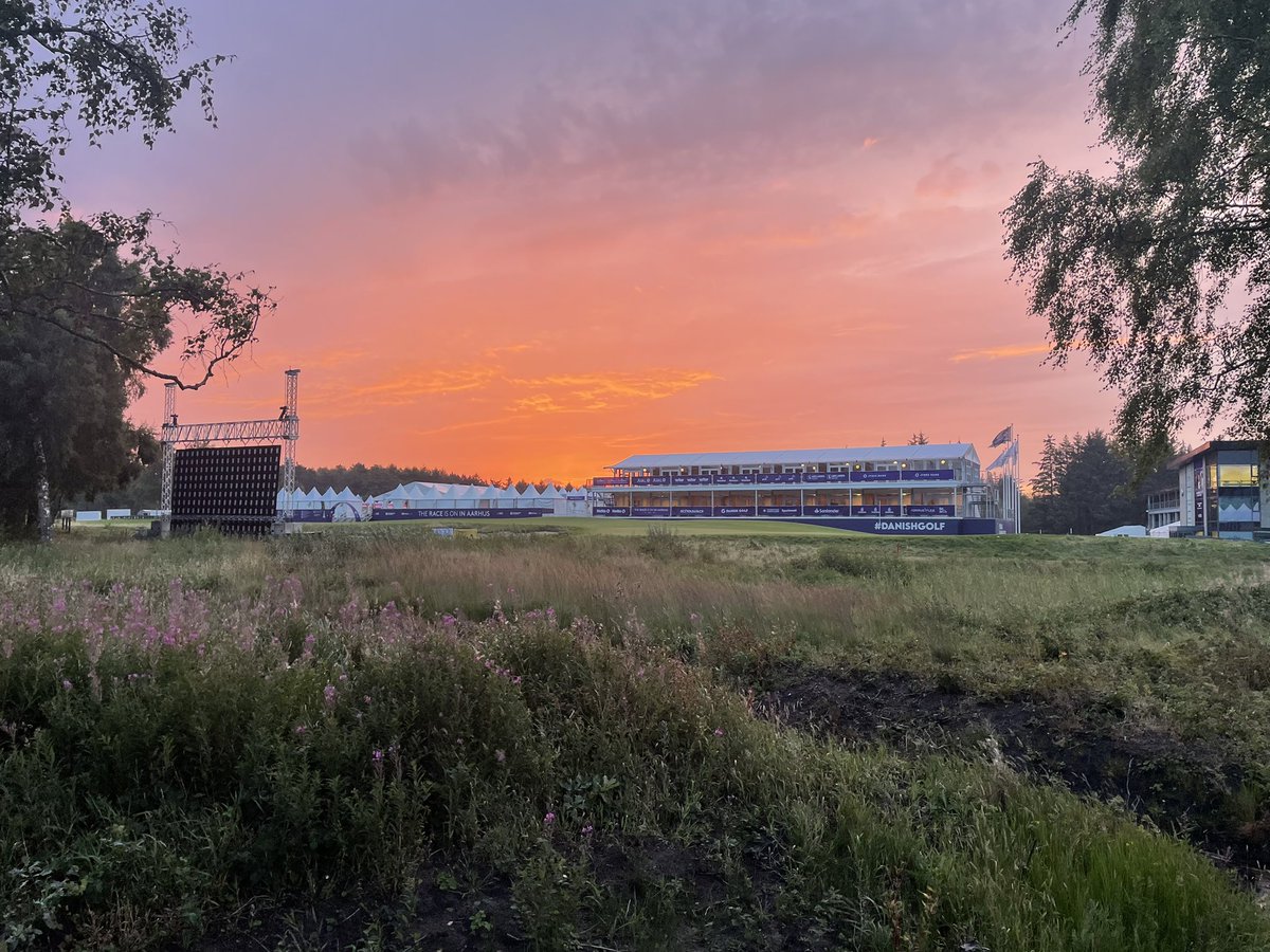 greenkeeper1's tweet photo. The morning after @DPWorldTour leaves and it’s back to normality @LubkerGolf ⛳️🇩🇰 https://t.co/FCHIduHjjR