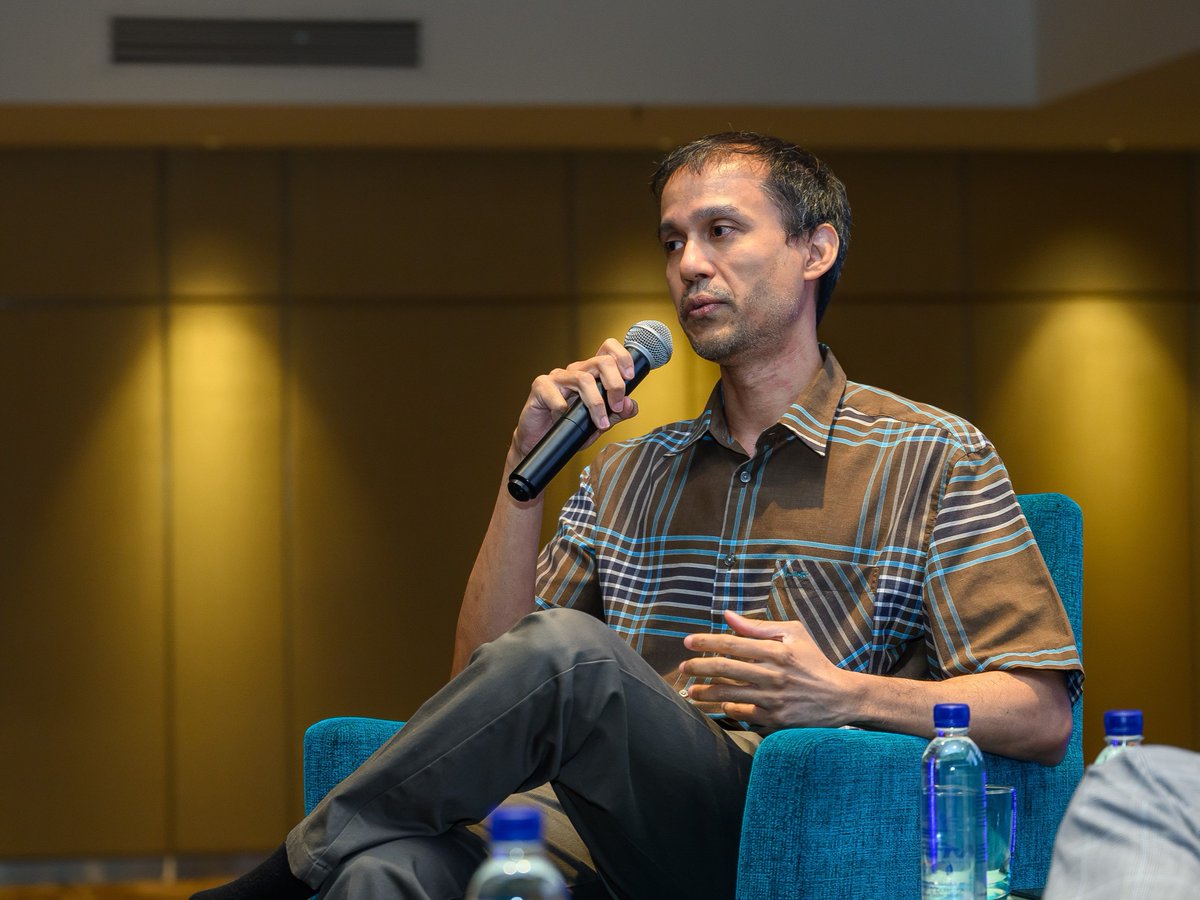 _satasia's tweet photo. https://t.co/t75slPmXGO’s very own Chief Technology Officer, Rayven Jay moderated the first forum of MyAero 24 discussing Innovations in Aerospace Design. https://t.co/K4cXnCuDyF