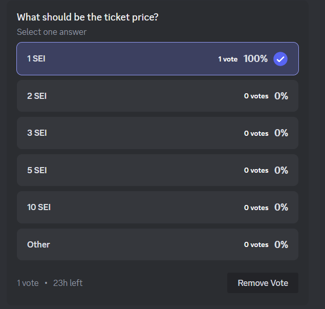 seiberians's tweet photo. If you own a #Seiberian NFT be sure you are voting! By being a apart of the Seiberians #DAO you can influence the direction of the project. 

VOTE NOW!!

#Sei #blockchain #decentralized #defi #casino #lottery #EVM #cryptocurrency #NFTs https://t.co/pttVsAWJy7