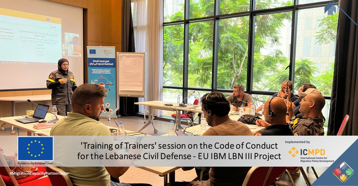 'Training of Trainers' session on the Code of Conduct for the Lebanese Civil Defense 
tinyurl.com/3y87yvf5