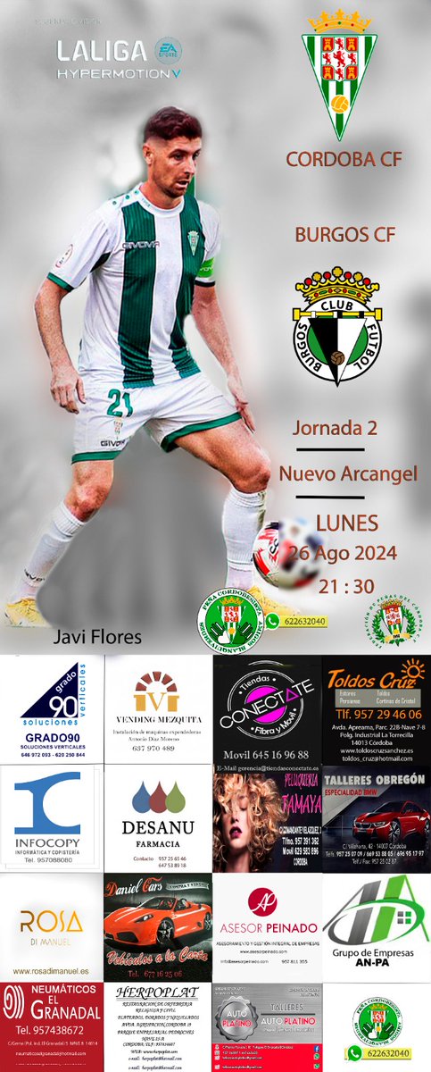 cordobalabella's tweet photo. Vamooooos Córdoba cf https://t.co/78pazUMQpQ