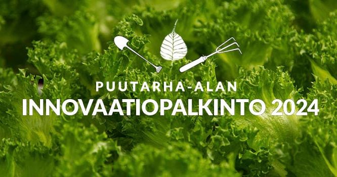 Puutarha-alan innovaatiopalkinto - vielä ehdit!

Kauppapuutarhaliitto etsii uusia tuotteita tai ideoita, joiden avulla voidaan  kehittää kasvihuonetuotantoa ja sen kannattavuutta. Jaettavien palkintojen arvo on yhteensä 10 000 euroa.

Lue lisää: kauppapuutarhaliitto.fi/puutarha-alan-…