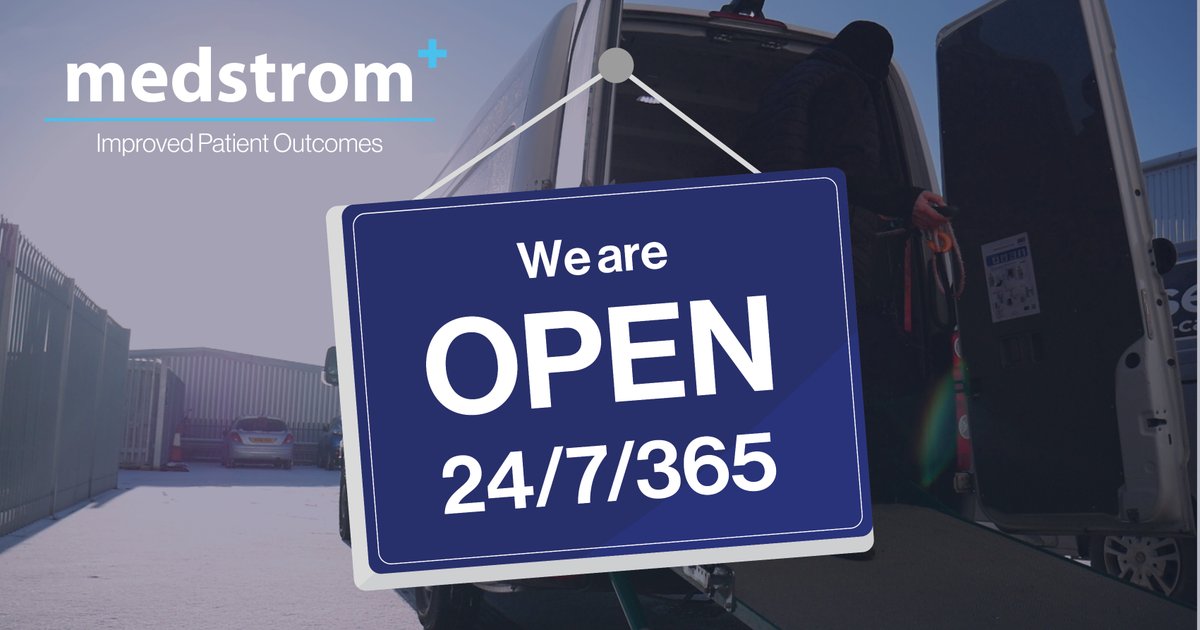 MedstromUK's tweet photo. Don't forget, Medstrom is available 24/7/365, including bank holidays ☀️

Our friendly clinical and service teams are just a phone call away ☎️ No surcharges for weekends or holidays, providing specialist equipment whenever you need it.

Call us now on 0345 371 1717 💙 https://t.co/y6cgJAsTEt