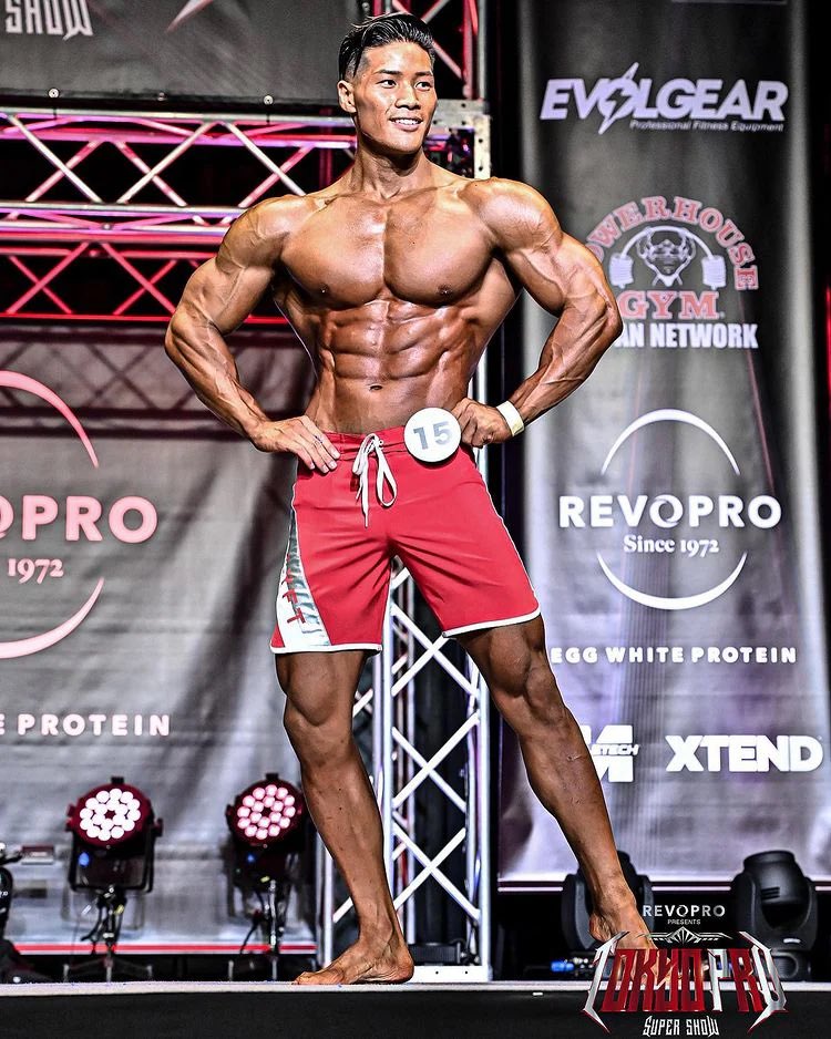 IFBB PROの田口純平選手の身体の進化がエグすぎる #ボディビル