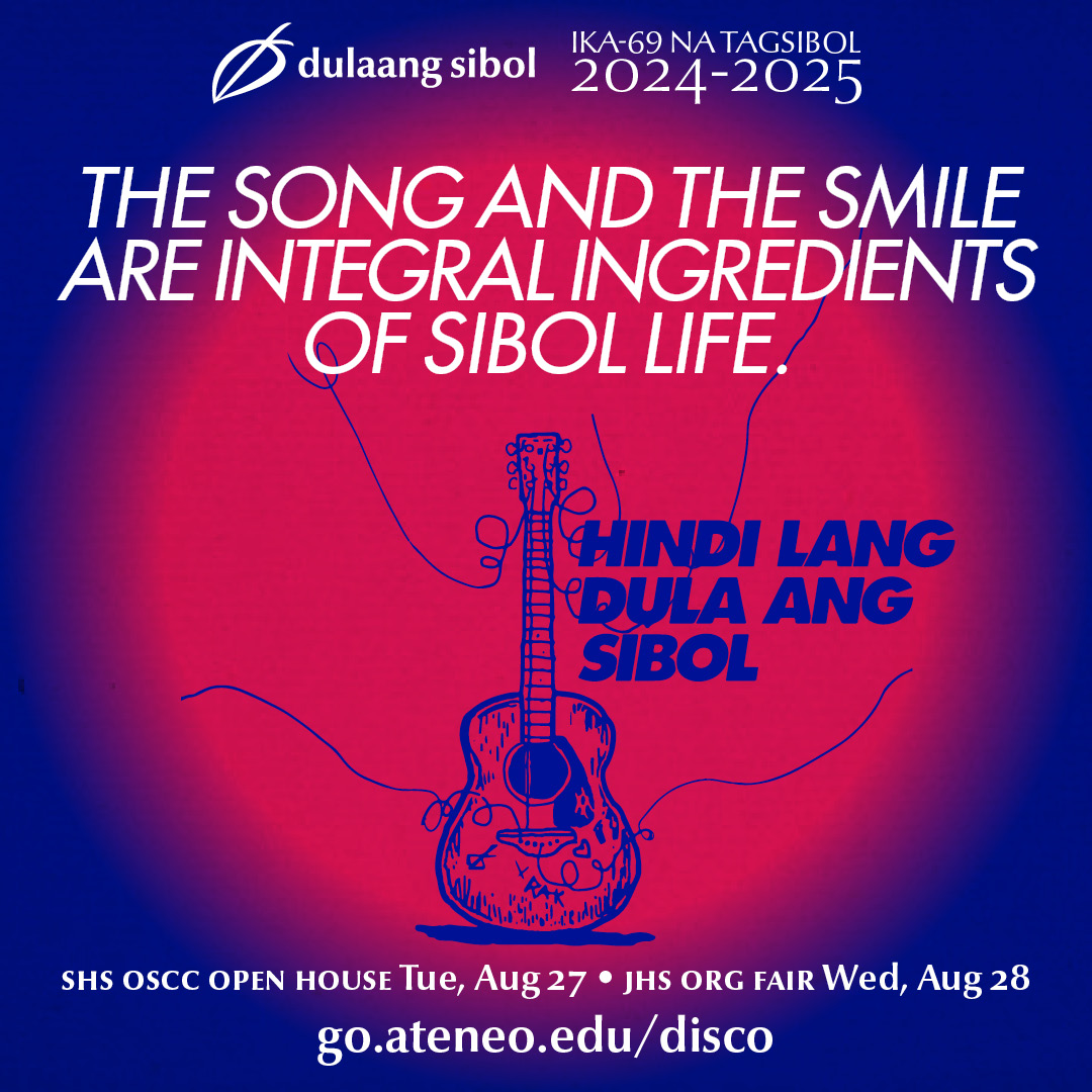 dulaangsibol's tweet photo. Because most Sibolistas are almost always lyrically in love with life. The song and the smile are integral ingredients of Sibol life.

Dulaang Sibol is a Christian community that uses theatre and music as its apostolates. https://t.co/4UjWDrOwUQ