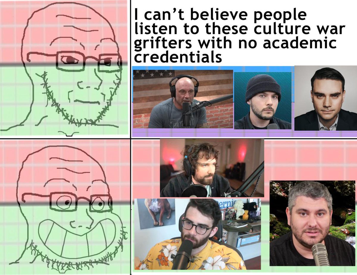 MentisWave's tweet image. Muh Credentials, except for when they agree with me!