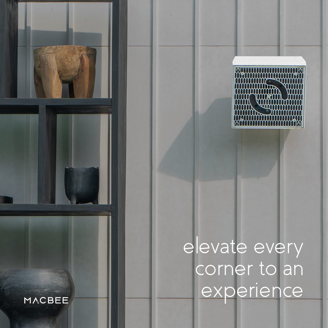 macbee's tweet image. Elevate every corner of your home into an unforgettable experience. ✨ #MACBEE #karray #premiumaudio