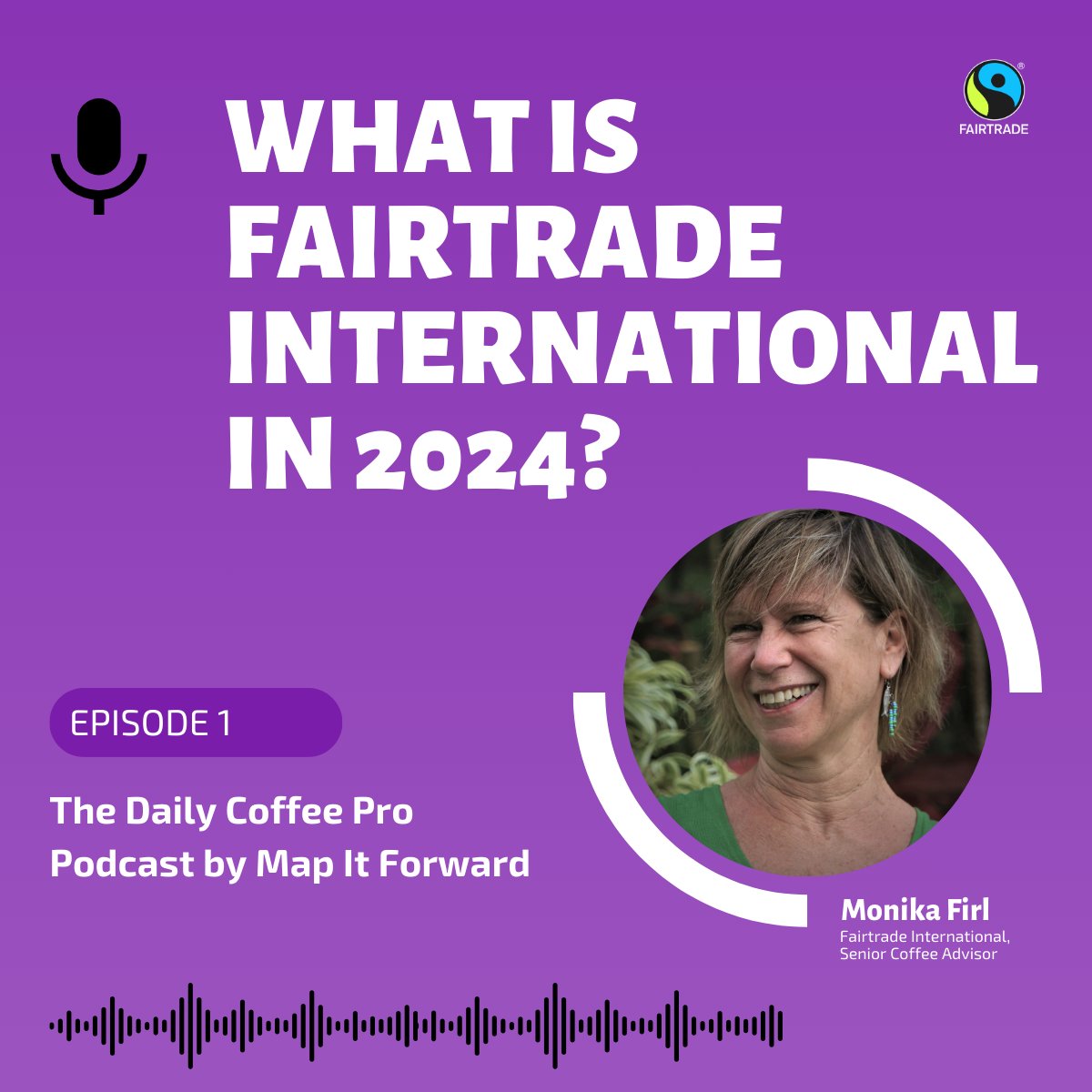 Fairtrade’s Monika Firl talks to The Daily Coffee Pro by Map It Forward Podcast, with <a href="/leesafar/">Lee Safar</a>. In today's first episode Monika goes back to Fairtrade’s early beginnings and talks about the organisation's evolution. Listen here bit.ly/4723mcY or Apple Podcasts/Spotify