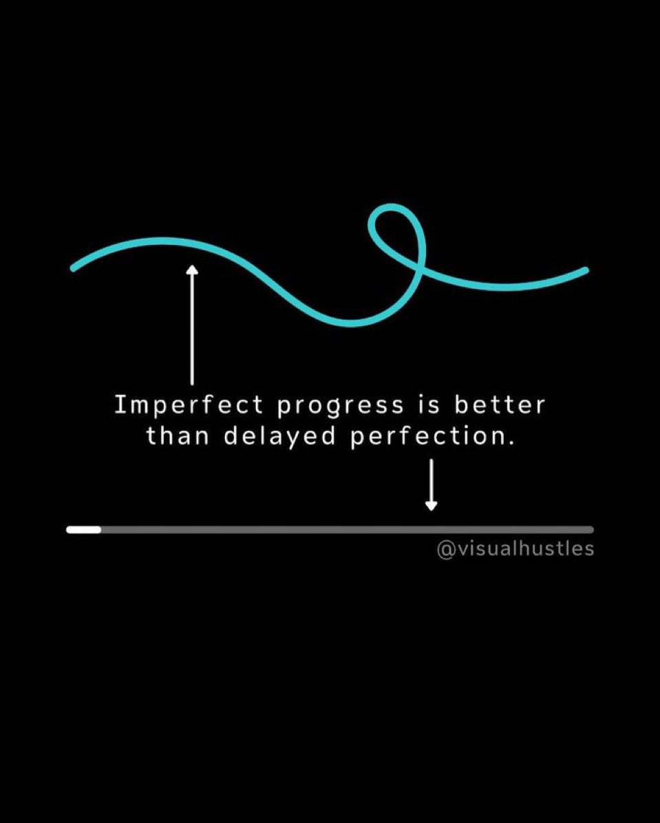 davidmullings's tweet photo. Most people never start. That’s why they either can’t relate to the struggling entrepreneur or look up to them for having the courage to start.

Start today and make slow progress rather than no progress https://t.co/rDde2r3S4A