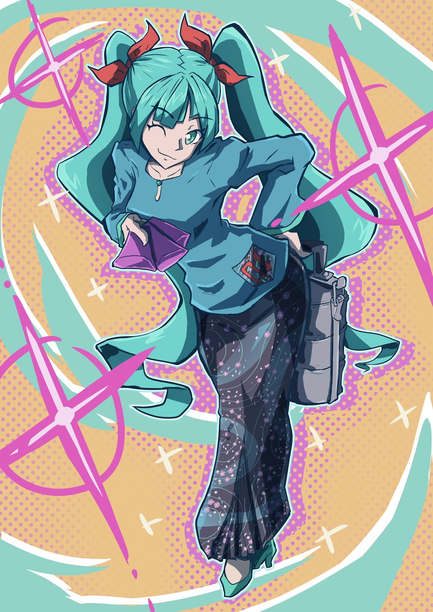 Shaf_it's tweet photo. Malaysian Miku https://t.co/kl2ZbErl4e
